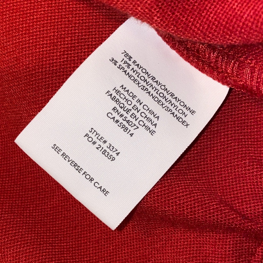 CAbi Little Red Blazer Jacket Size 6 Style #3374 - Picture 8 of 16